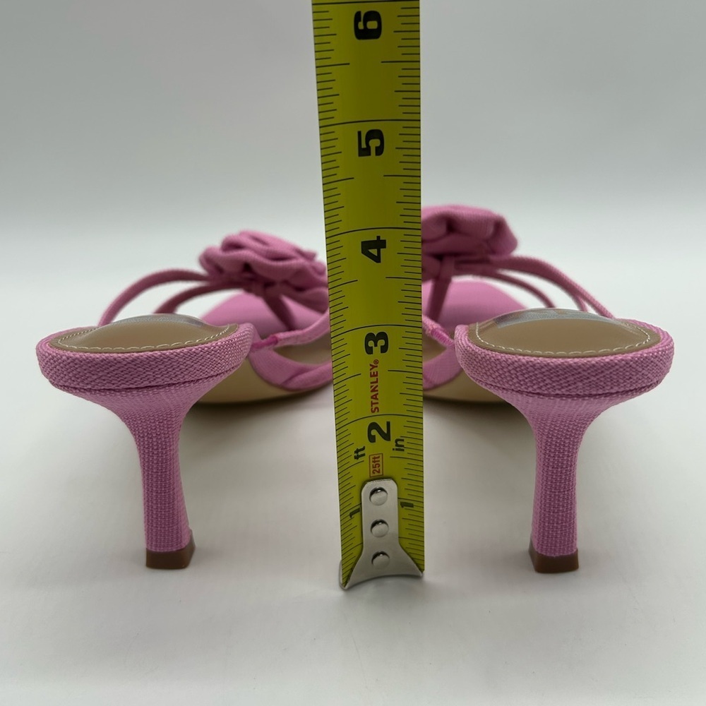 Dolce Vita Zelly Pink Strappy Heels | Open Back Mule Style | Size 9 | New In Box - Picture 8 of 10